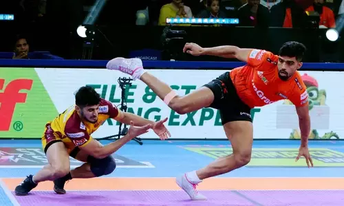 Telugu Titans का शानदार प्रदर्शन, यू मुंबा पर दोहरी जीत दर्ज Telugu Titans का शानदार प्रदर्शन, यू मुंबा पर दोहरी जीत दर्ज