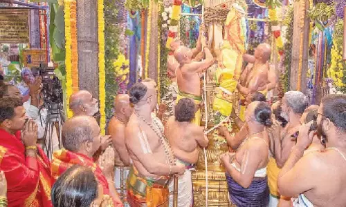 Andhra: तिरुचनूर में ब्रह्मोत्सव की भव्य शुरुआत हुई