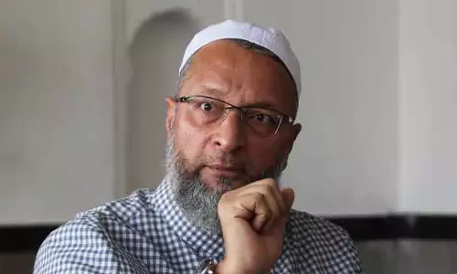 ओवैसी ने अजमेर दरगाह विवाद को लेकर BJP-RSS की आलोचना की ओवैसी ने अजमेर दरगाह विवाद को लेकर BJP-RSS की आलोचना की