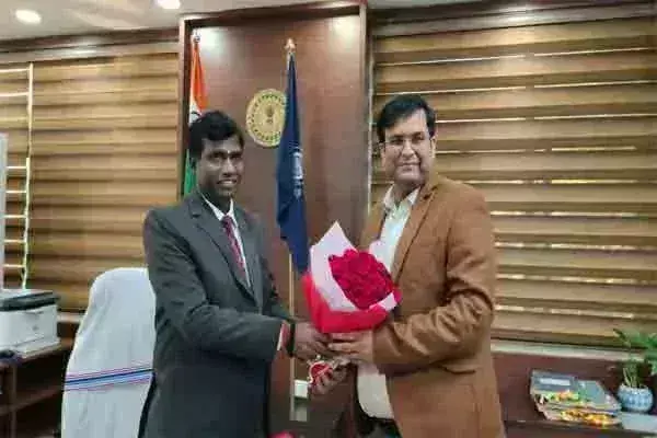 Ranchi: मंजूनाथ भजंत्री ने रांची डीसी का पदभार किया ग्रहण