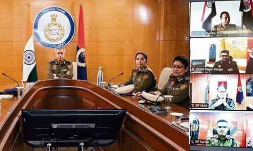 Haryana : डीजीपी ने अधिकारियों को दी लापरवाही पर सख्त कार्रवाई की चेतावनी