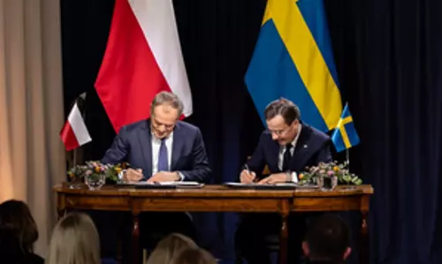 Sweden, Poland ने नई रणनीतिक साझेदारी पर हस्ताक्षर किए