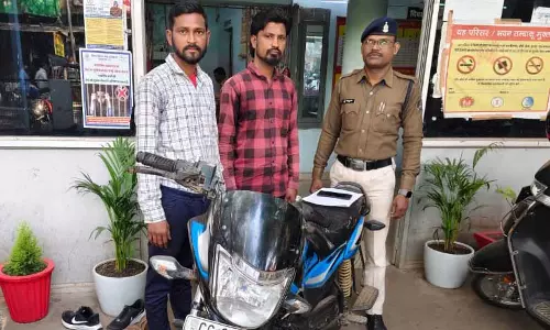 रायपुर में मैकेनिक के साथ लूटपाट, दो बदमाश गिरफ्तार