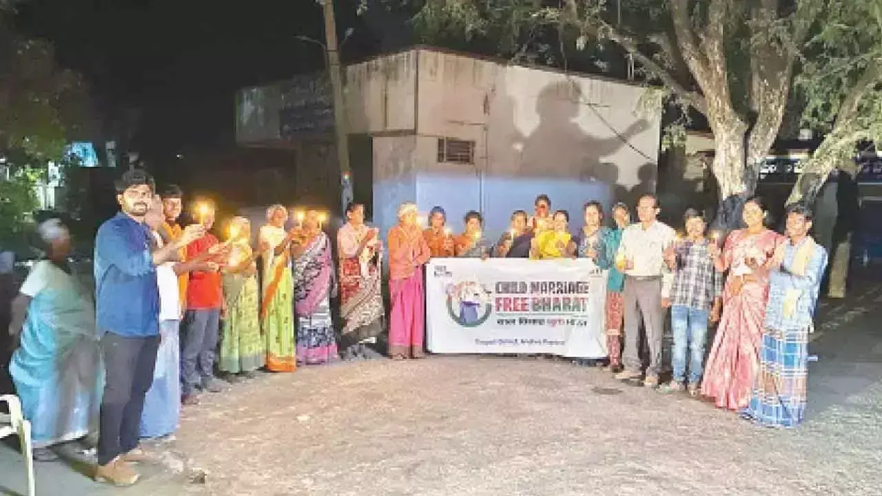 Andhra Pradesh: बाल विवाह मुक्त भारत के लिए 50 गांवों की रैली