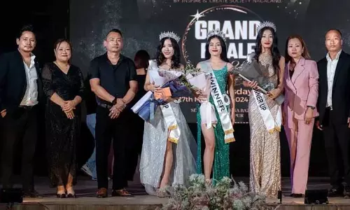 Nagaland : सुज़ाना किकॉन को मिस ईस्ट दीमापुर 2024 का ताज पहनाया गया Nagaland : सुज़ाना किकॉन को मिस ईस्ट दीमापुर 2024 का ताज पहनाया गया