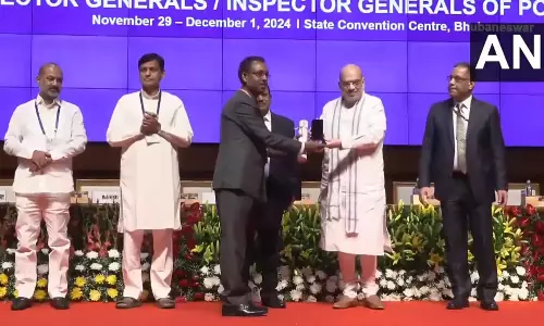 DGP-IGP Conference: डीजीपी और आईजी का सम्मेलन शुरू, VIDEO DGP-IGP Conference: डीजीपी और आईजी का सम्मेलन शुरू, VIDEO