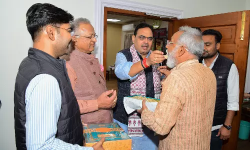 Ganganagar विधायक बिहाणी ने मुख्यमंत्री जी से की मुलाकात Ganganagar विधायक बिहाणी ने मुख्यमंत्री जी से की मुलाकात