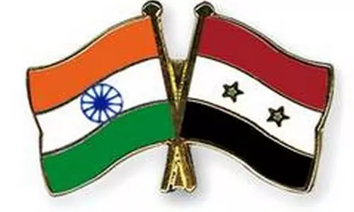 भारत और Syria ने विदेश कार्यालय परामर्श आयोजित किया