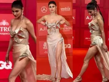 बोल्ड रेड कार्पेट लुक के लिए Mouni Roy  हुईं ट्रोल