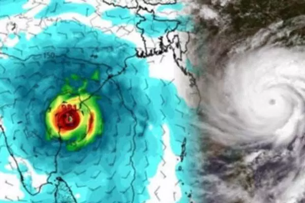 भारत की ओर बढ़ रहा चक्रवात: श्रीलंका में मौसम में बदलाव