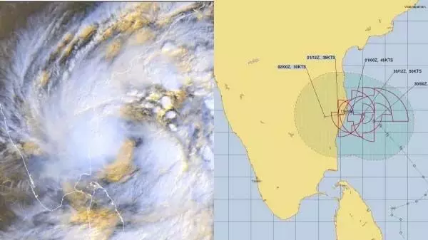 तूफ़ान ने अचानक लिया यू-टर्न: तट पार करने में बदलाव..मौसम वैज्ञानिक ने बताया