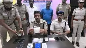 Chennai police अधिकारी को मेथ तस्करों से संबंध रखने के आरोप में गिरफ्तार किया