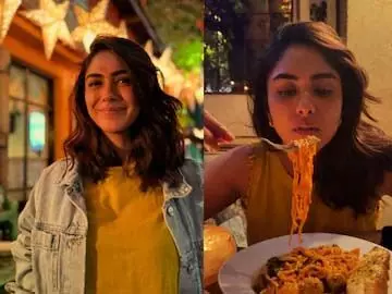 Mrunal Thakur का चीट डे मेनू है फ्रेंच टोस्ट, फ्राइज़ और मसालेदार नूडल्स