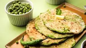 Peas paratha घर में सभी को आएगा पसंद