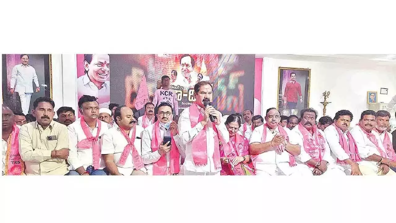 Telangana :  विनय ने केसीआर के संकल्प को याद किया