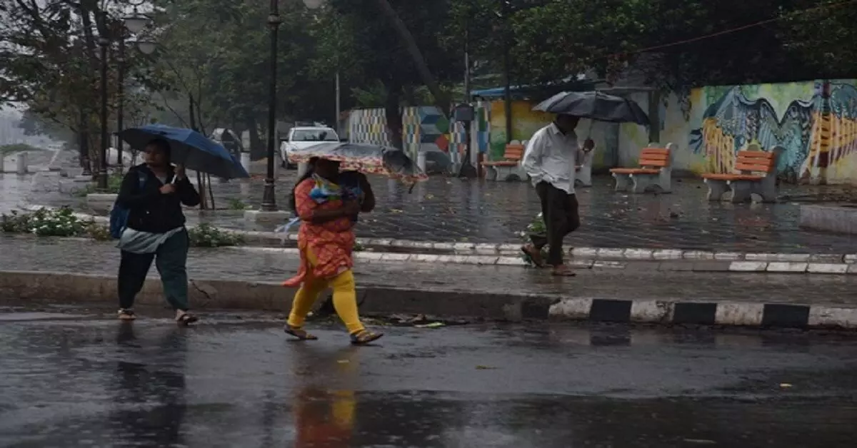 IMD ने ओडिशा के 11 जिलों में पीली चेतावनी जारी की, हल्की से मध्यम बारिश का अनुमान