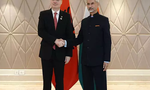 जयशंकर ने Albania को मुक्ति दिवस पर बधाई दी