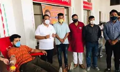 Himachal: विधि विश्वविद्यालय में रक्तदान शिविर