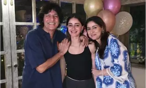 Chunky Pandey ने अनन्या पांडे से अपनी आवाज ठीक करने को कहा