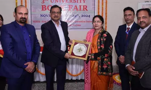 Haryana : मुरथल टेक यूनिवर्सिटी में लाइब्रेरी मेला शुरू
