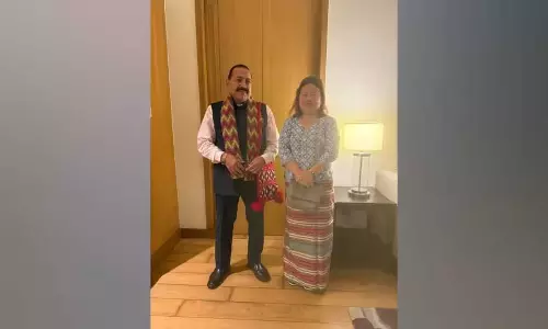 Arunachal के मंत्री ने राज्य की वैज्ञानिक क्षमता का लाभ उठाने की रणनीतियों पर चर्चा करने के लिए Arunachal के मंत्री ने राज्य की वैज्ञानिक क्षमता का लाभ उठाने की रणनीतियों पर चर्चा करने के लिए