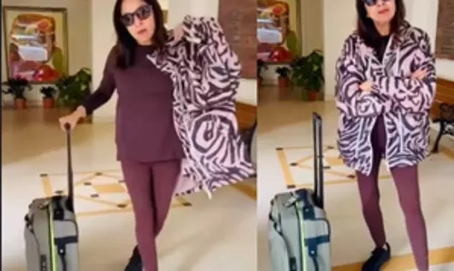 Neena Gupta ने मुंबई विंटर के अपने विचार की झलक साझा की