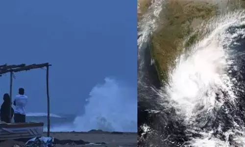 Chennai: लाल रंग में.. कैसी है फेंगल तूफान की आँख? बंगाल की खाड़ी में हादसा