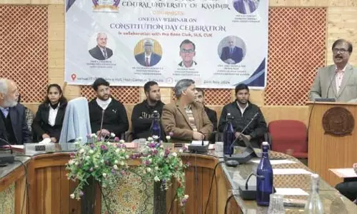 CUK ने संविधान दिवस मनाया