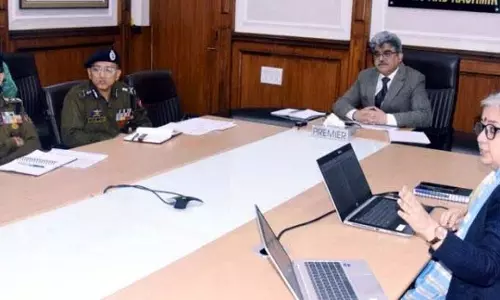 CS ने जेकेपी कांस्टेबल परीक्षा की व्यवस्थाओं का लिया जायजा
