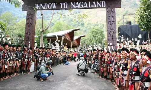 Nagaland ने सांस्कृतिक उत्सव के लिए वैश्विक भागीदारों का स्वागत किया