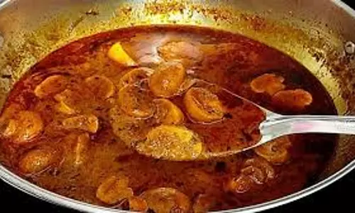 matar mushroom masala रात के खाने का बढ़ा देगा स्वाद