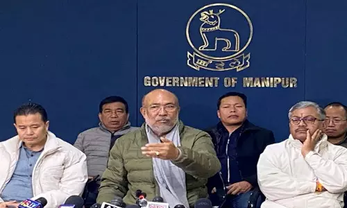 Manipur: हम निश्चित सीमाओं के साथ भारत संघ में शामिल हुए- सीएम बीरेन सिंह Manipur: हम निश्चित सीमाओं के साथ भारत संघ में शामिल हुए- सीएम बीरेन सिंह