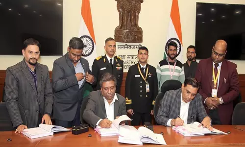 रक्षा मंत्रालय ने Cochin शिपयार्ड लिमिटेड के साथ अनुबंध पर हस्ताक्षर किए