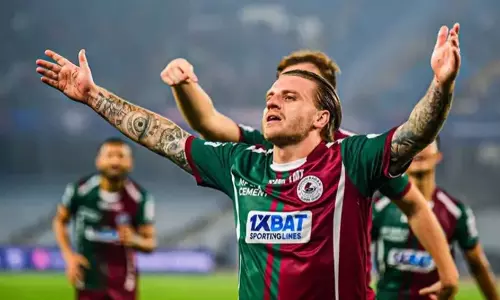 ISL: जेसन कमिंग्स ने मोहन बागान SG को चेन्नईयिन FC के खिलाफ मामूली जीत दिलाई ISL: जेसन कमिंग्स ने मोहन बागान SG को चेन्नईयिन FC के खिलाफ मामूली जीत दिलाई