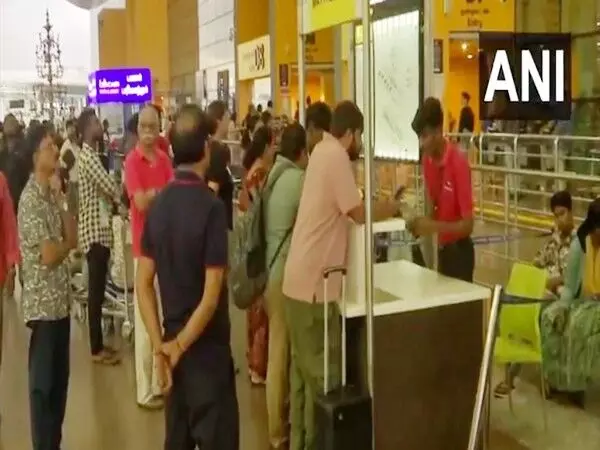 Chennai airport पर परिचालन फिर से शुरू हुआ