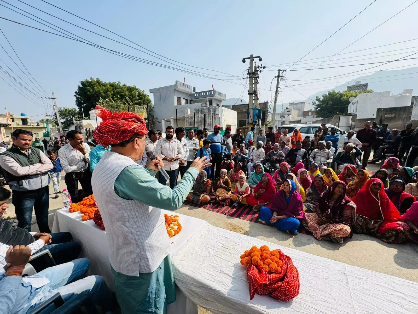 Jaipur: देवनानी विधानसभा अध्यक्ष ने किया बोराज में एक करोड़ की सड़कों का शिलान्यास