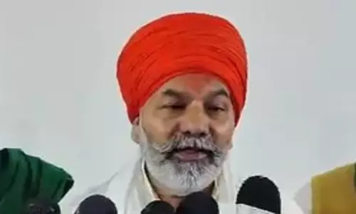 गन्ने का समर्थन मूल्य न बढ़ाने वाले कृषि मंत्री के बयान से नाराज राकेश टिकैत, कहा - यह निराशाजनक