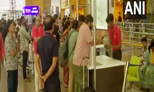 Chennai airport पर परिचालन फिर से शुरू हुआ