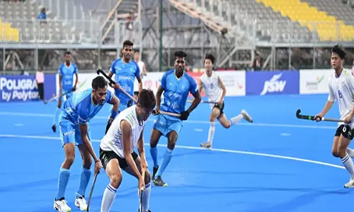Hockey Junior Asia Cup: भारत ने चीनी ताइपे को 16-0 से हराया Hockey Junior Asia Cup: भारत ने चीनी ताइपे को 16-0 से हराया