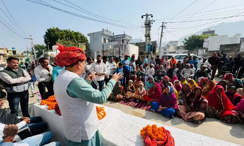 Jaipur: देवनानी विधानसभा अध्यक्ष ने किया बोराज में एक करोड़ की सड़कों का शिलान्यास