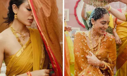 Sobhita Dhulipala ने राटा समारोह के लिए माँ और दादी के गहने पहने