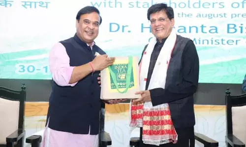 Piyush Goyal: गुवाहाटी में चाय उद्योग के हितधारकों के साथ बातचीत की