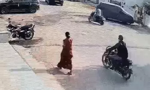 स्कॉर्पियो ने सामने से मारी ठोकर, छात्र घायल