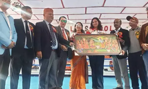 Una की लड़कियों ने जिला स्तरीय मुक्केबाजी प्रतियोगिता में शीर्ष स्थान हासिल किया