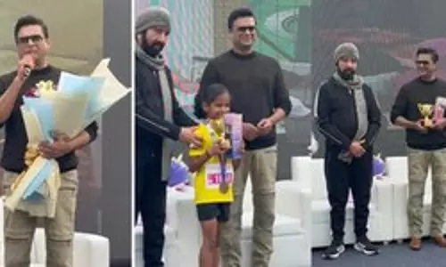 R Madhavan ने बच्चों की खेल भागीदारी को बढ़ावा देने के लिए जूनियरथॉन का समर्थन किया