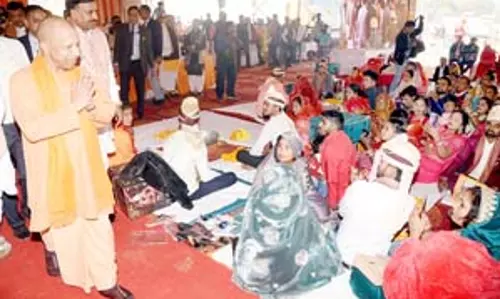 सामूहिक विवाह कार्यक्रम दहेज प्रथा पर प्रहार और सामाजिक समता का प्रतीक: सीएम योगी