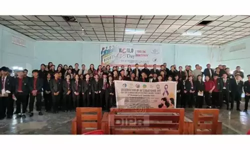 Nagaland : सेमिन्यु में विश्व एड्स दिवस मनाया गया