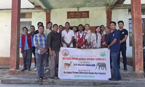 Nagaland : ‘मानव-पशु संघर्ष को कम करने’ पर जागरूकता