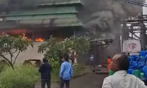 राइस मिल में आगजनी की घटना, हड़कंप