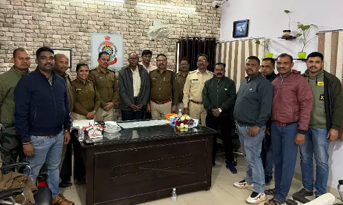 उप निरीक्षक दिनेश बोहिदार सेवानिवृत्त, कोतवाली रायगढ़ स्टाफ ने दी विदाई उप निरीक्षक दिनेश बोहिदार सेवानिवृत्त, कोतवाली रायगढ़ स्टाफ ने दी विदाई